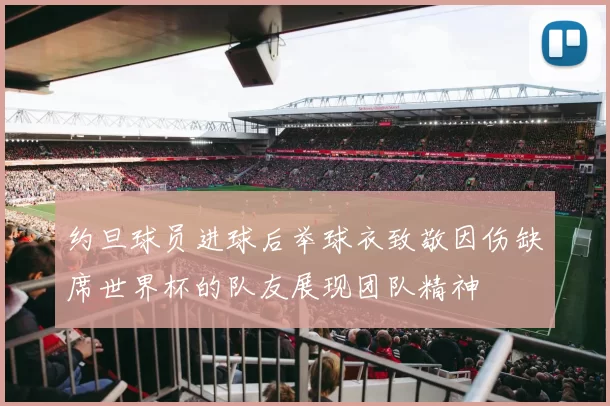 约旦球员进球后举球衣致敬因伤缺席世界杯的队友展现团队精神